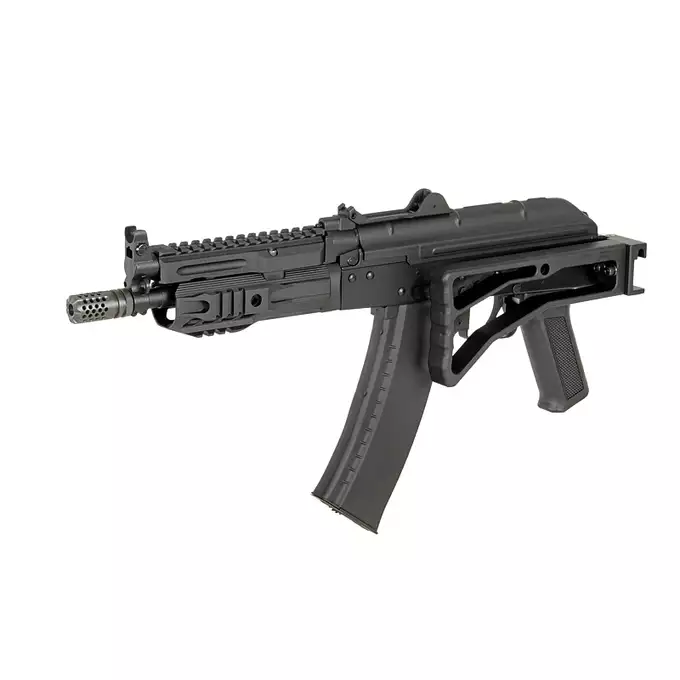 [Zestaw] Replika karabinka SLR AKS-74U ETU Eshooter [CYMA] + Magazynek Mid-Cap do AK74/AK-105 [CYMA]