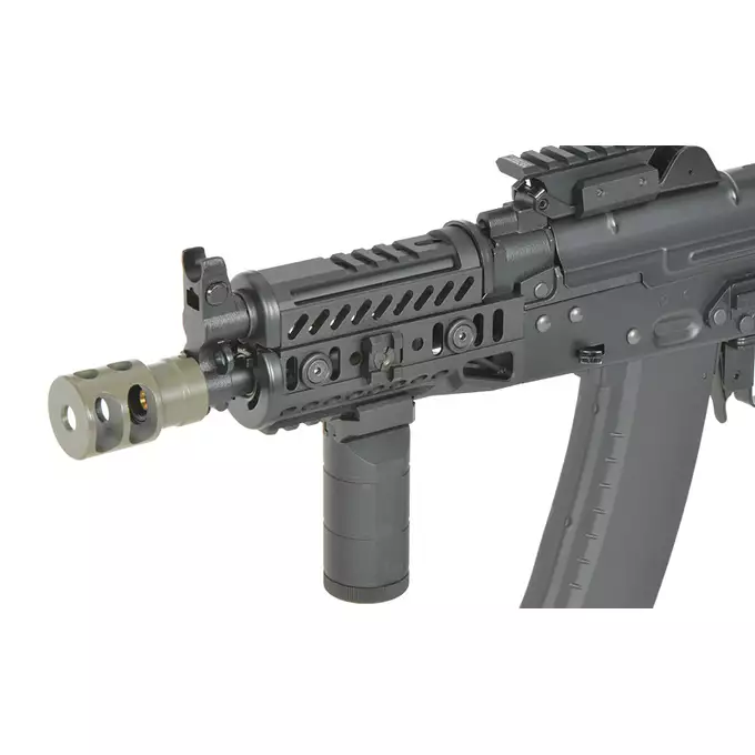 [Zestaw] CM.113B Replika Karabinka AKS-74U Tactical Eshooter ETU [CYMA] + Magazynek Mid-Cap do AK74/AK-105 [CYMA]