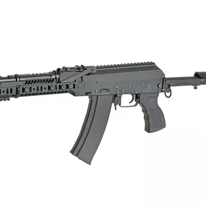 [Zestaw] CM.113A Replika Karabinka Taktycznego AK-74 Eshooter ETU [CYMA] + Magazynek Mid-Cap do AK74/AK-105 [CYMA]