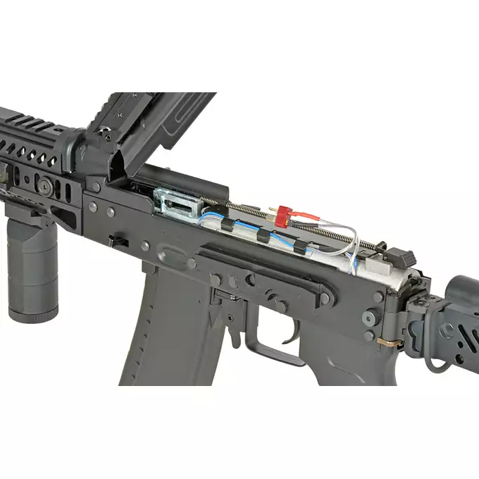 [Zestaw] CM.113B Replika Karabinka AKS-74U Tactical Eshooter ETU [CYMA] + Magazynek Mid-Cap do AK74/AK-105 [CYMA]