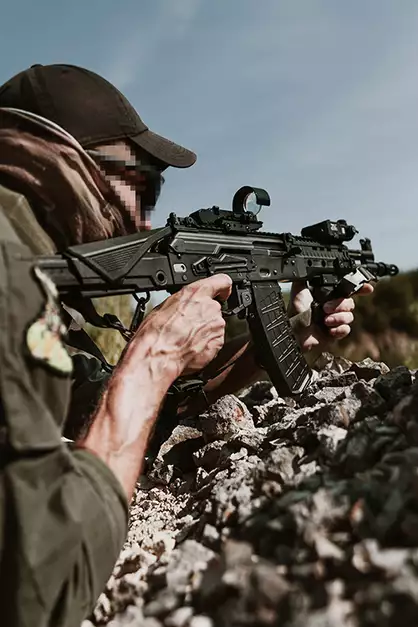 WE09K Replika Karabinu Szturmowego Full Metal GBBR - Short [WELL PRO]