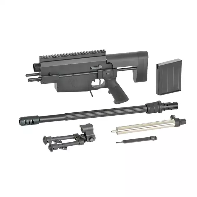 A sniper rifle replica Nemesis Arms Vanquish [Golden Eagle]