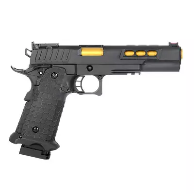 [Zestaw] R608 - Black [Army Armament] + Konwersja HPA do Pistoletów Hi-Capa na Magazynki M4/AR15 [Army Armament]