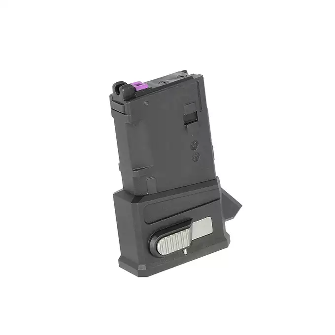 [Zestaw] Replika gazowa karabinka Daniel Defense DDM4PDW - Black [EMG] + Adapter P30 HPA MWS do Magazynków M4/AR15 [Army Armament]