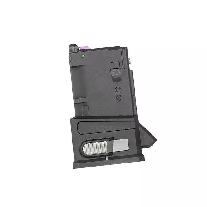 [Zestaw] Replika gazowa karabinka Daniel Defense DDM4PDW - Black [EMG] + Adapter P30 HPA MWS do Magazynków M4/AR15 [Army Armament]