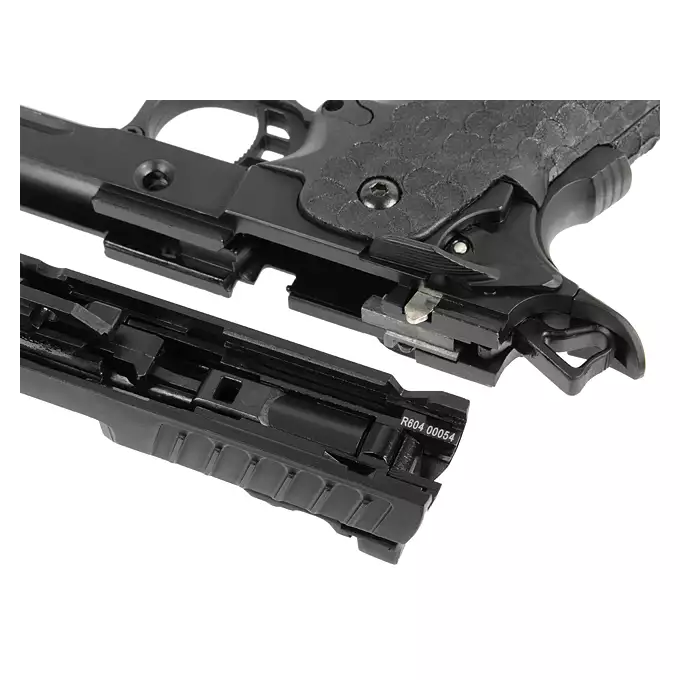 [Zestaw] R604 - Black [Army Armament] + Konwersja HPA do Pistoletów Hi-Capa na Magazynki M4/AR15 [Army Armament]