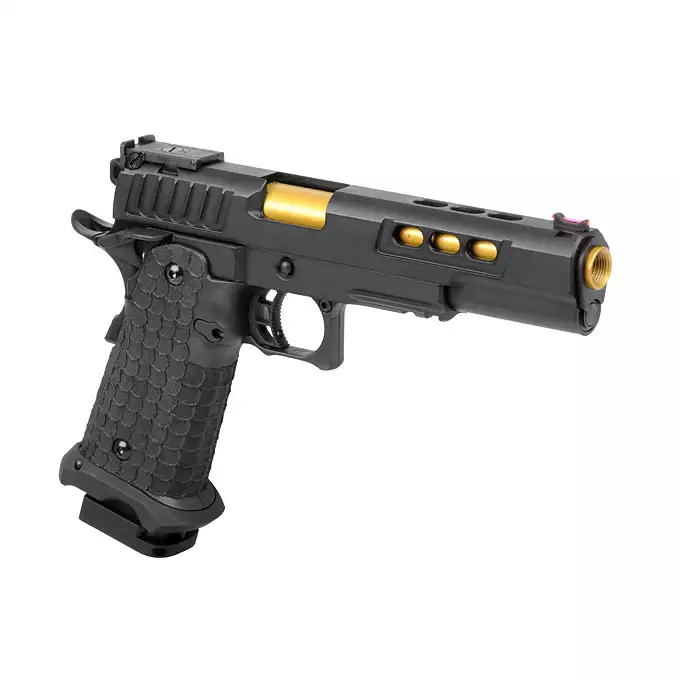 [Zestaw] R608 - Black [Army Armament] + Konwersja HPA do Pistoletów Hi-Capa na Magazynki M4/AR15 [Army Armament]