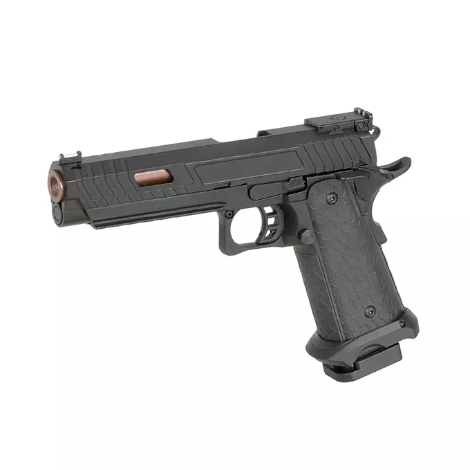 [Zestaw] Pistolet Airsoftowy 789 GBB [Double Bell] + Konwersja HPA do Pistoletów Hi-Capa na Magazynki M4/AR15 [Army Armament]