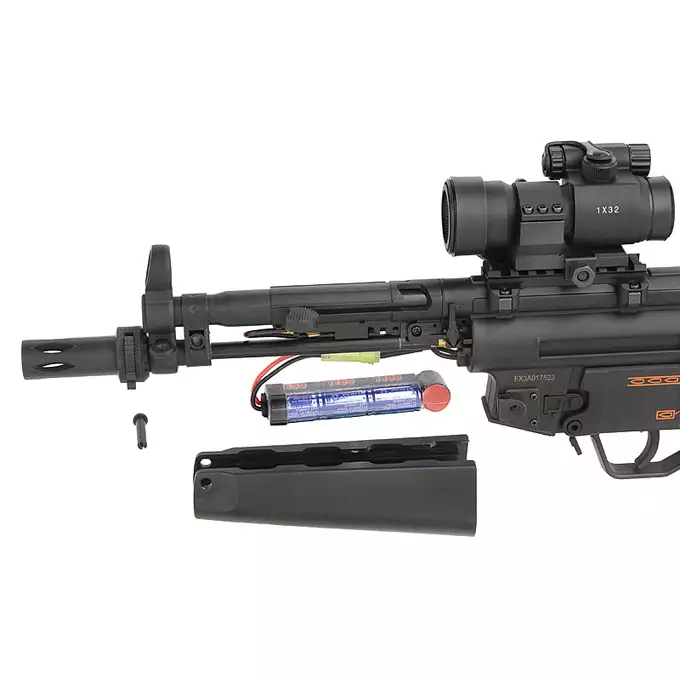 [Zestaw] JG069 J [J.G.Works] + Magazynek mid-cap do Mp5 długi - Battle Worn [A&amp;K]