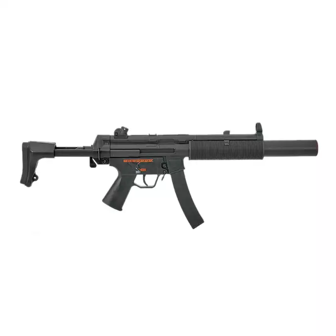 [Zestaw] JG067 S6 [J.G.Works] + Old School Prosty magazynek mid-cap 120 kulek do serii MP5 - Black [CYMA]