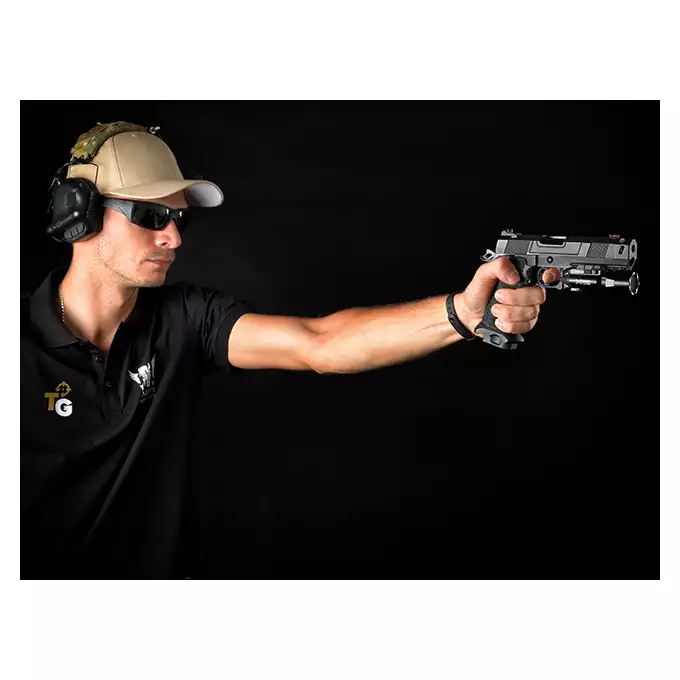 [Zestaw] Replika pistoletu STACCATO 2011 C2 Licencjonowane przez EMG (Upgrade Version) [6mmProShop] + Magazynek na Green Gaz do R501/R603/R604 [Army Armament]