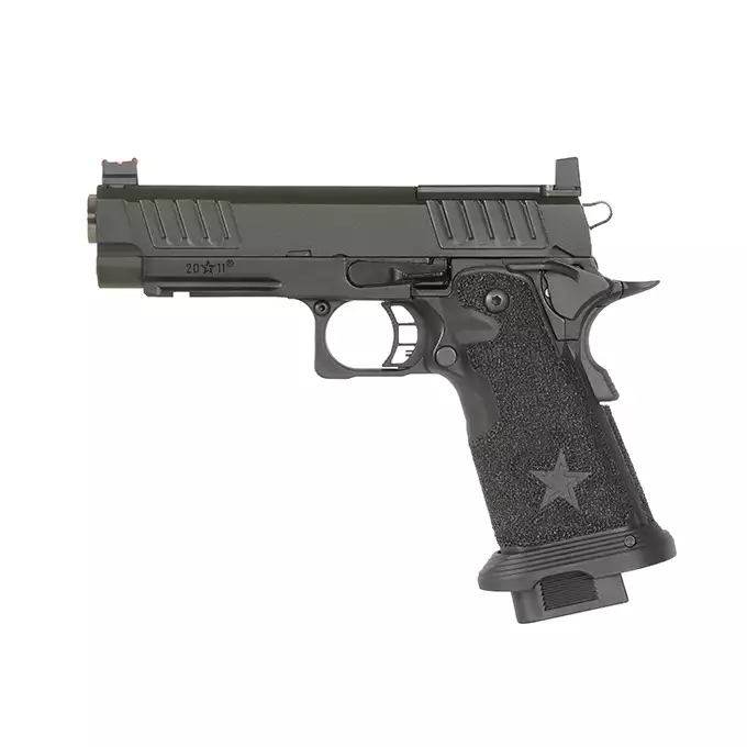 [Zestaw] Replika Pistoletu Staccato 2011 P Licencjonowany Przez EMG (Upgrade Version) [6mmProShop] + Magazynek na Green Gaz do R501/R603/R604 [Army Armament]