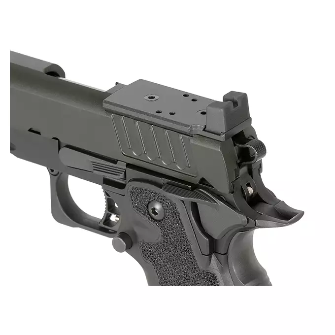 [Zestaw] Replika pistoletu STACCATO 2011 C2 Licencjonowane przez EMG (Upgrade Version) [6mmProShop] + Magazynek na Green Gaz do R501/R603/R604 [Army Armament]