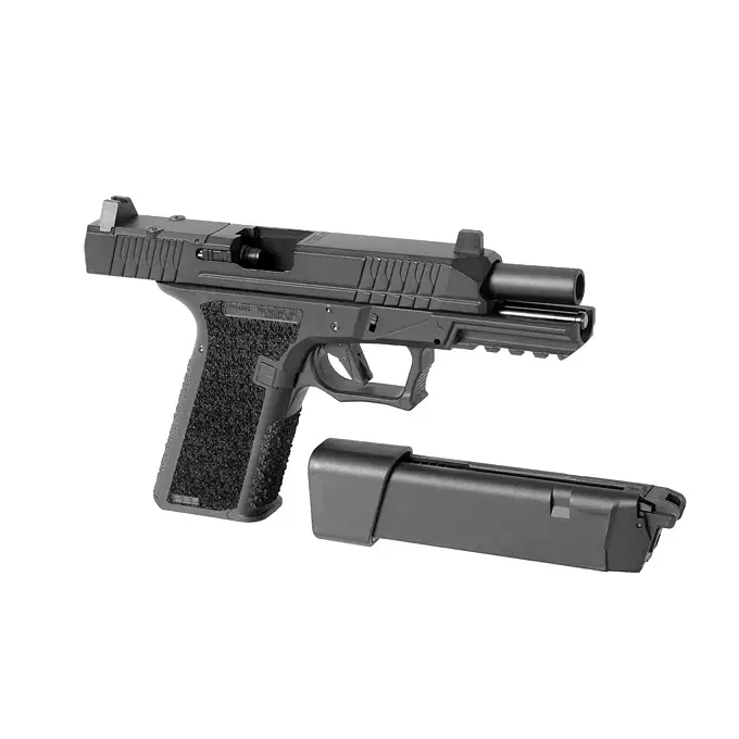 [Zestaw] JDG P80 PFS9 GBB - Black [DE] + Konwersja HPA do Pistoletów G. na Magazynki M4/AR15 [Army Armament]