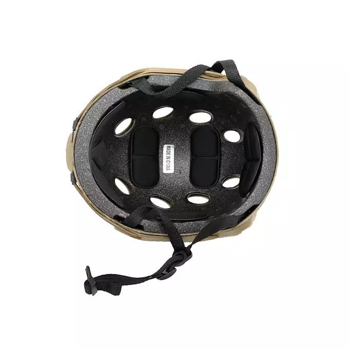 [Zestaw] Replika kasku FAST PJ - Navy Seal [EM] + Pokrowiec na hełm/kask typu FAST Mod. A - Tan [8FIELDS]
