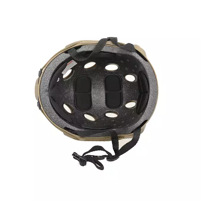 [Zestaw] Replika kasku FAST PJ - Multicam [EM] + Pokrowiec na hełm/kask typu FAST Mod. A - Tan [8FIELDS]