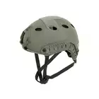 [Zestaw] Replika kasku FAST PJ z szybką regulacją - Ranger Green [EM] + Pokrowiec na hełm/kask typu FAST Mod. A - Black [8FIELDS]