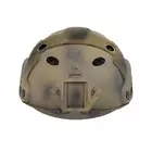 [Zestaw] Replika kasku FAST PJ - Navy Seal [EM] + Pokrowiec na hełm/kask typu FAST Mod. A - Tan [8FIELDS]