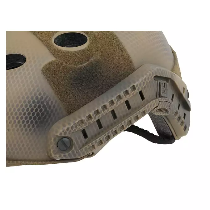 [Zestaw] Replika kasku FAST PJ - Navy Seal [EM] + Pokrowiec na hełm/kask typu FAST Mod. A - Black [8FIELDS]