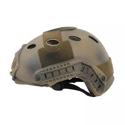 [Zestaw] Replika kasku FAST PJ - Navy Seal [EM] + Pokrowiec na hełm/kask typu FAST Mod. A - Black [8FIELDS]