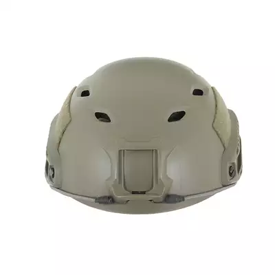 [Zestaw] Replika kasku FAST BJ - Ranger Green [EM] + Pokrowiec na hełm/kask typu FAST Mod. A - Black [8FIELDS]
