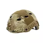 [Zestaw] Replika kasku FAST PJ - Multicam [EM] + Pokrowiec na hełm/kask typu FAST Mod. A - Tan [8FIELDS]