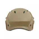[Zestaw] Replika kasku FAST BJ - TAN [EM] + Pokrowiec na hełm/kask typu FAST Mod. A - Tan [8FIELDS]