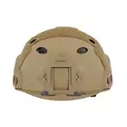 [Zestaw] Replika kasku FAST PJ - TAN [EM] + Pokrowiec na hełm/kask typu FAST Mod. A - Tan [8FIELDS]