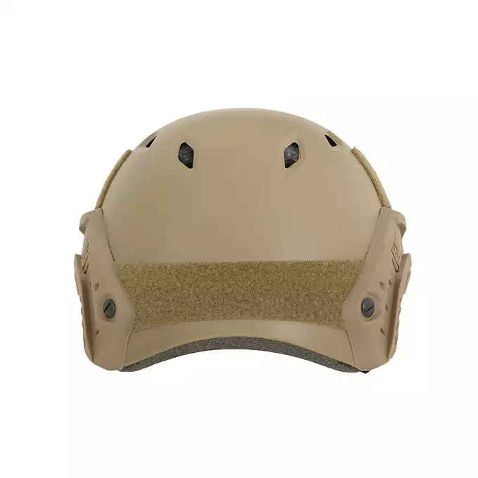 [Zestaw] Replika kasku FAST BJ - TAN [EM] + Pokrowiec na hełm/kask typu FAST Mod. A - Tan [8FIELDS]