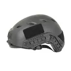[Zestaw] Replika kasku FAST BJ - Black [EM] + Pokrowiec na hełm/kask typu FAST Mod. A - Black [8FIELDS]