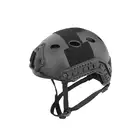 [Set] FAST PJ Helmet Replica with quick adjustment - Black [EM] + Cover for Helmet type FAST Mod. A - Black [8FIELDS]