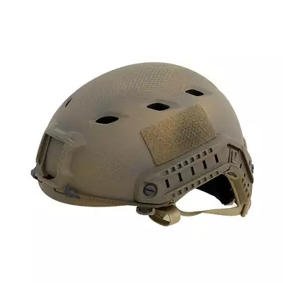 [Zestaw] Replika hełmu FAST BJ z szybką regulacją - Navy Seal [EM] + Pokrowiec na hełm/kask typu FAST Mod. A - Tan [8FIELDS]
