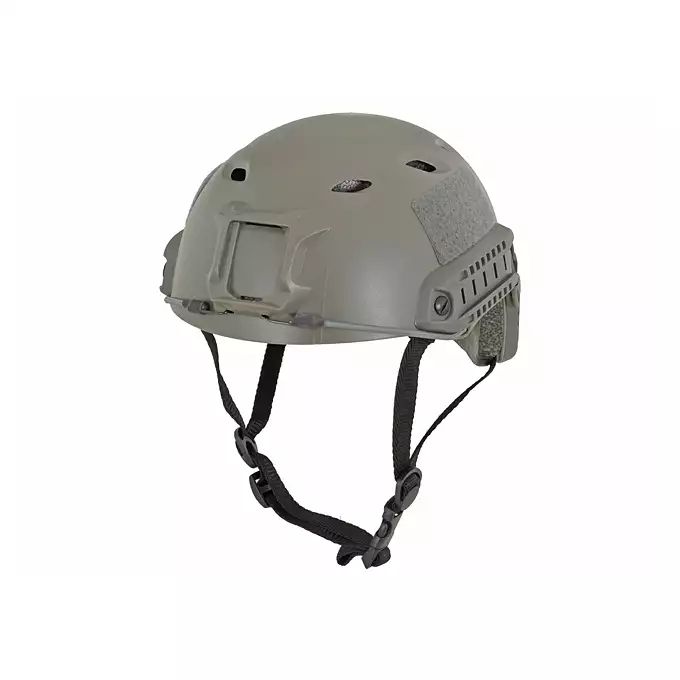 [Zestaw] Replika kasku FAST BJ - Foliage [EM] + Pokrowiec na hełm/kask typu FAST Mod. A - Tan [8FIELDS]