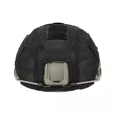 [Zestaw] Replika kasku FAST BJ - Multicamo [EM] + Pokrowiec na hełm/kask typu FAST Mod. A - Black [8FIELDS]