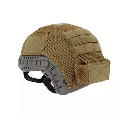 [Zestaw] Replika kasku FAST BJ - Multicamo [EM] + Pokrowiec na hełm/kask typu FAST Mod. A - Tan [8FIELDS]