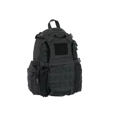 Tactical backpack with helmet pocket - BLACK [8FIELDS]
