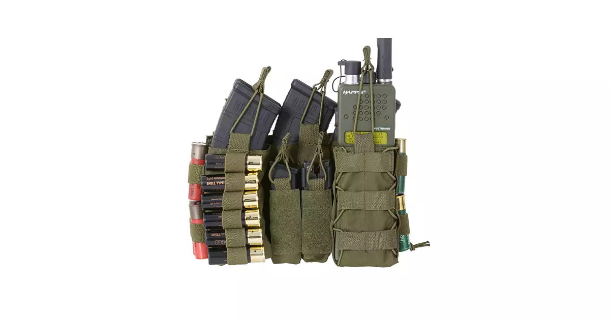 Multi-Mission MOLLE Front-Panel - Olive [8FIELDS] | Taiwangun