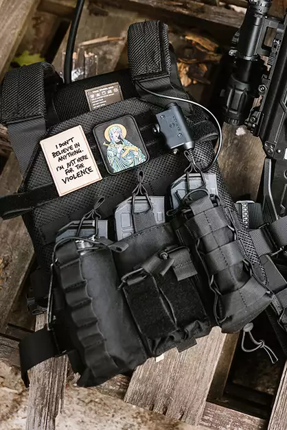Multi-Mission MOLLE Front-Panel - Black [8FIELDS]