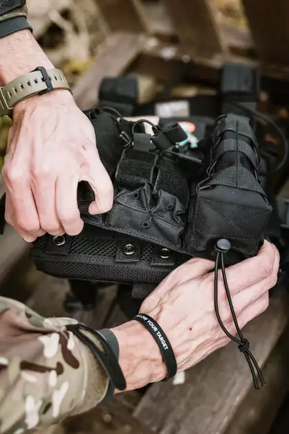 Multi-Mission MOLLE Front-Panel - Black [8FIELDS]