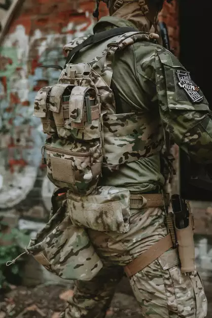 Składany worek zrzutowy - Multicamo [8FIELDS]