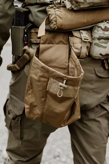 Collapsible Dump Pouch - Coyote [8FIELDS]