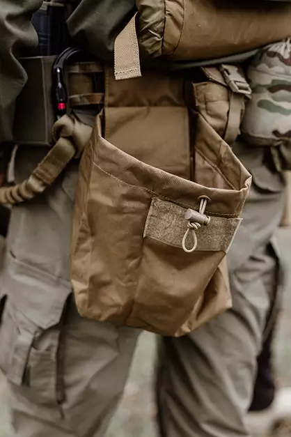 Collapsible Dump Pouch - Coyote [8FIELDS]