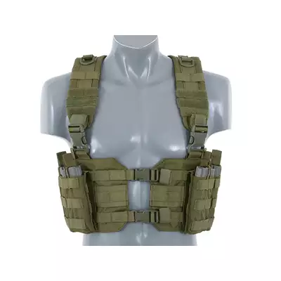 Chest Harness rozpinany z przodu - Olive [8FIELDS]
