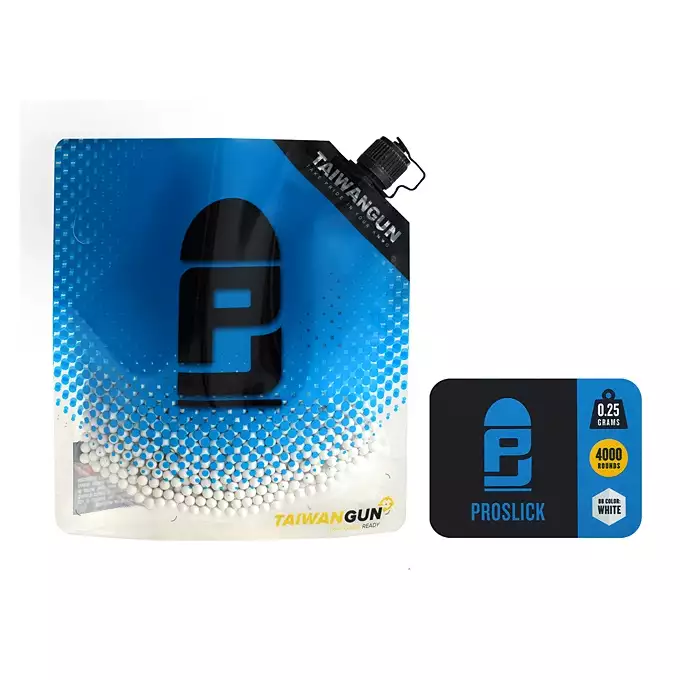 0.25g PROSLICK Airsoft BBs - 4000rd Bag [P&amp;J]