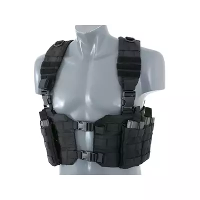 Chest Harness rozpinany z przodu - Black [8FIELDS]