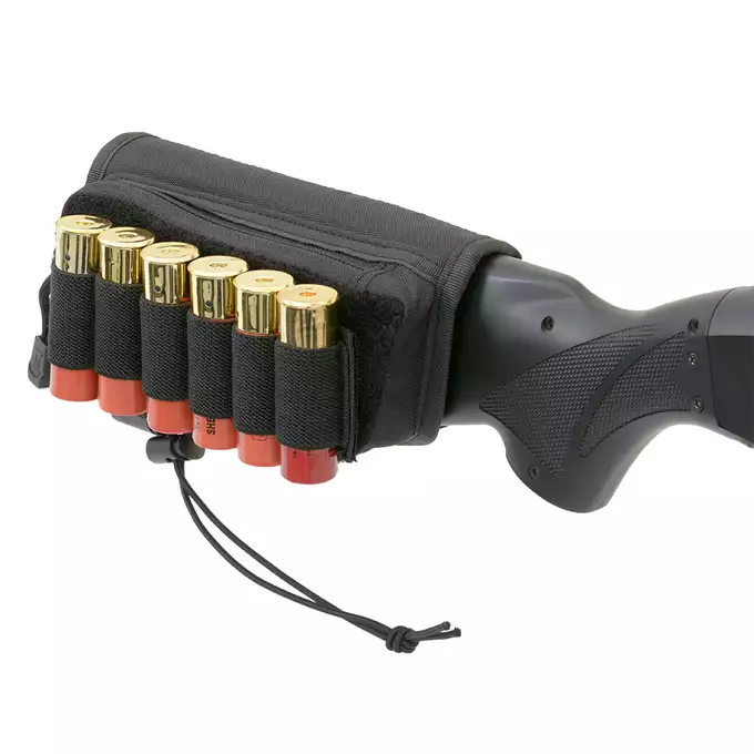 Ładownica na kolbę karabin/strzelba - Black [8FIELDS]