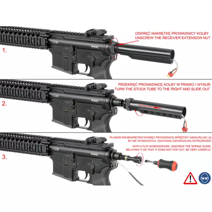 [Zestaw] CM.105 Daniel Defense M4A1 - Black [EMG] + Magazynek Lancer L5 AWM 5.56 na 190 Kulek DO M4/AR15 [EMG]