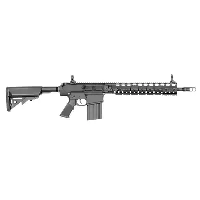 [Zestaw] Replika Airsoftowa EC-909 Edycja Advanced (ulepszony gearbox) - Black [E&amp;C] + Regulowany 11 Stopniowy Dwójnóg z adapterem na Szynę RIS [Rokstad]