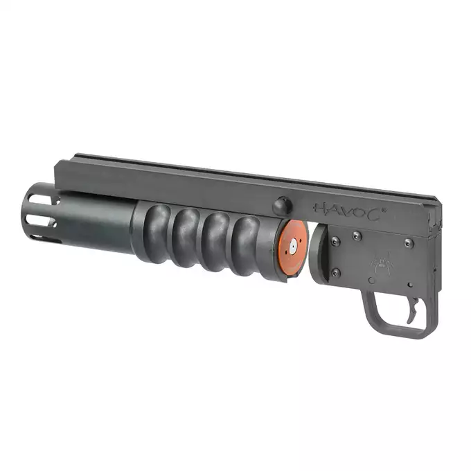[Zestaw] Replika Konwersji KAOS do granatnika HAVOC 12" - Black [EMG] + Replika granatnika HAVOC 12"  Metal Barrel - Black [EMG]
