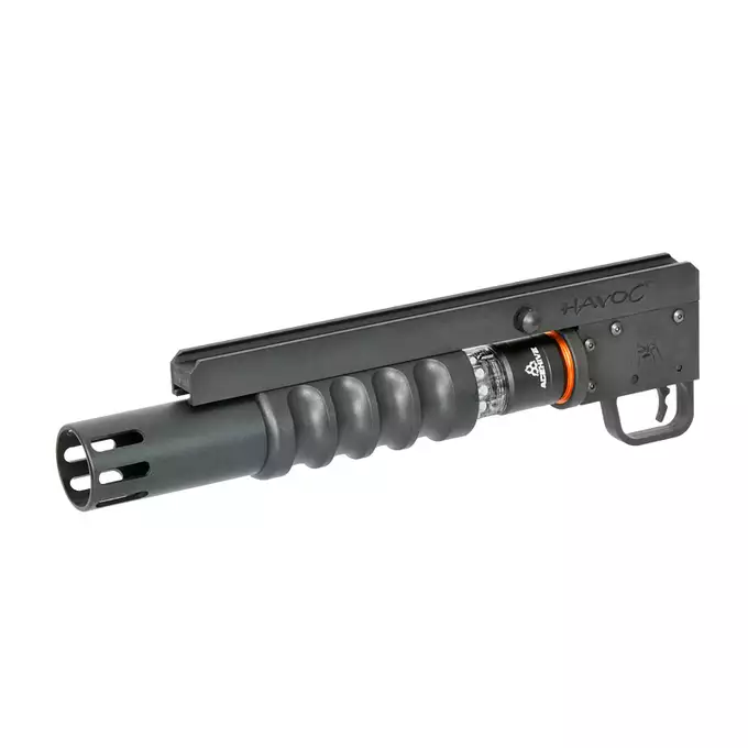 [Zestaw] Replika Konwersji KAOS do granatnika HAVOC 12" - Black [EMG] + Replika granatnika HAVOC 12"  Metal Barrel - Black [EMG]